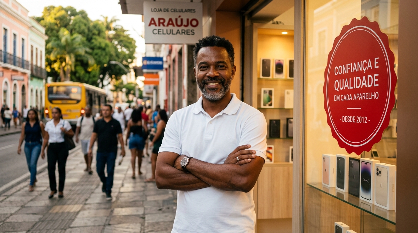 Parceiro Embaixador Claro com selo