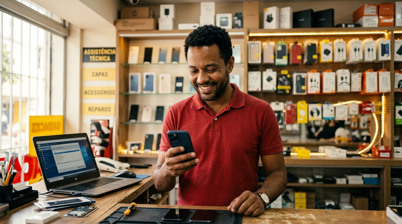 Parceiro Claro em sua loja