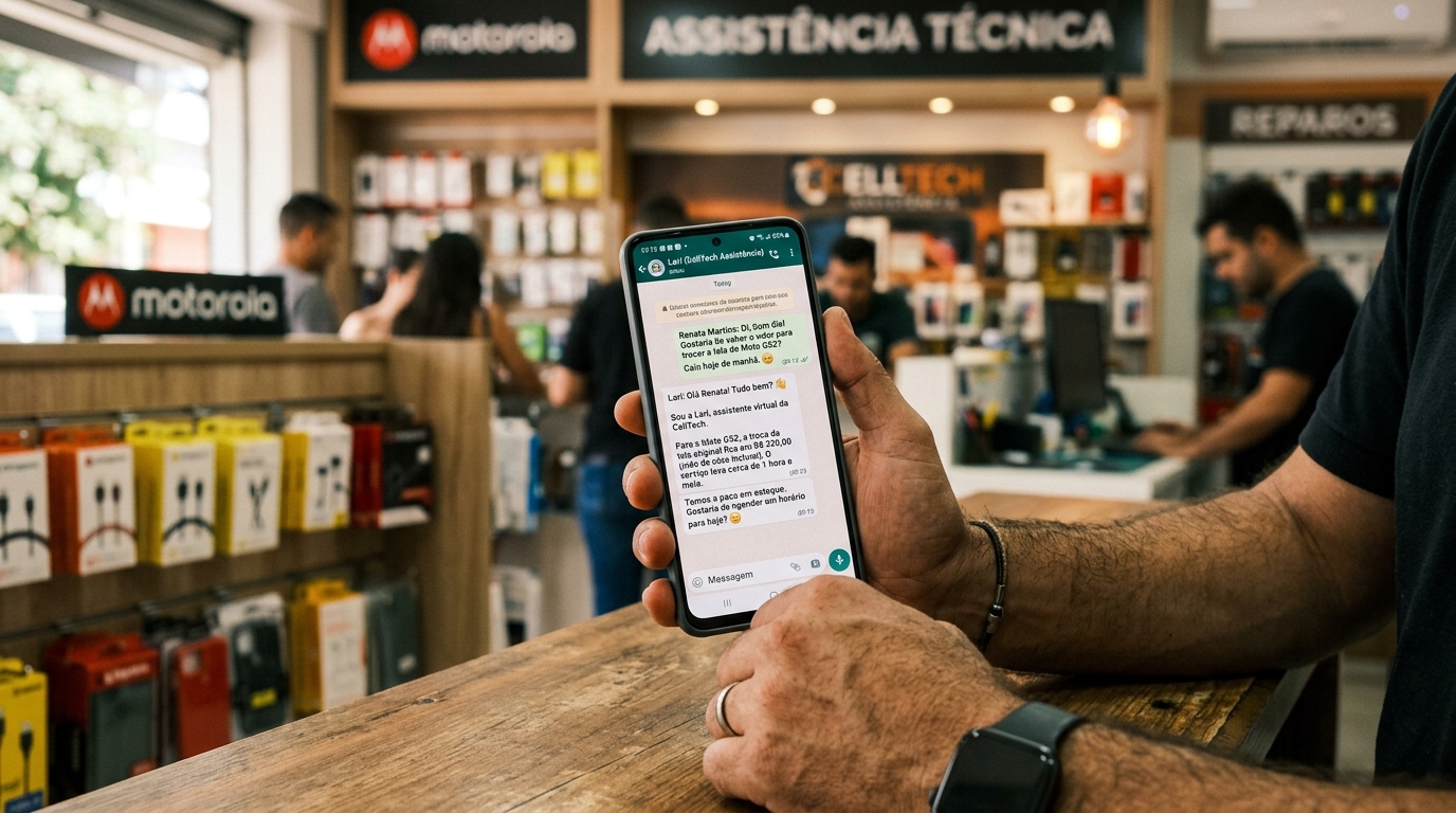 IA aplicada na operação real da loja